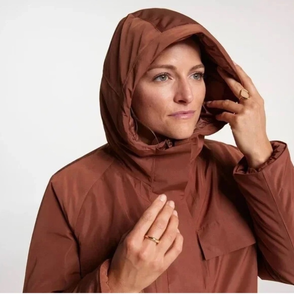 Calia Women's Waterproof Hooded Parka Jacket - Picture 5 of 13